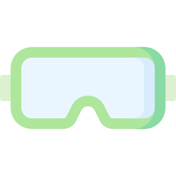 lentes de seguridad icono