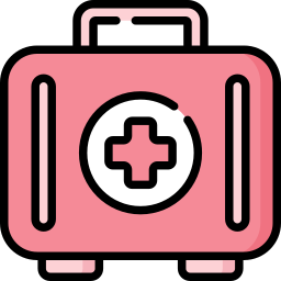 Medical kit icon