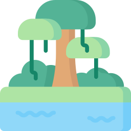 foresta pluviale icona