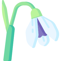 campanilla de febrero icono