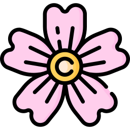 fleur de cerisier Icône