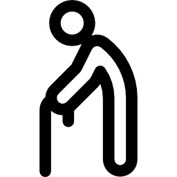 Walking stick icon