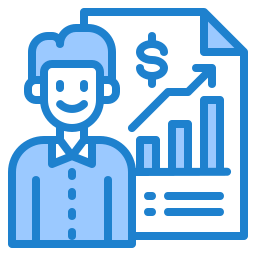 Business presentation icon