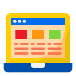 Website content icon