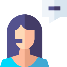 Customer service agent icon