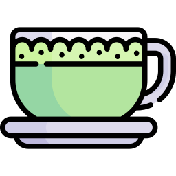 Matcha tea icon