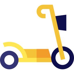 treten sie roller icon