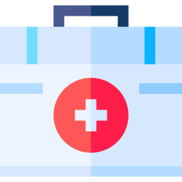 Medical kit icon