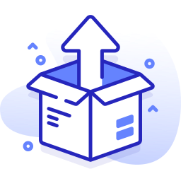 Delivery box icon