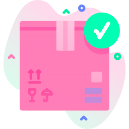 Delivery box icon