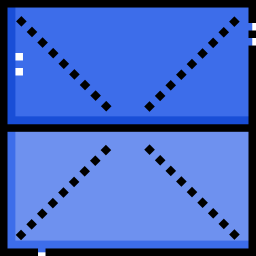 diagonale lijn icoon