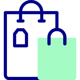 Shopping bags icon