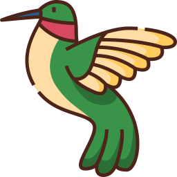 colibrí icono