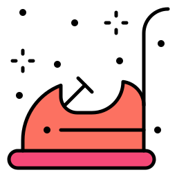 Bumper car icon