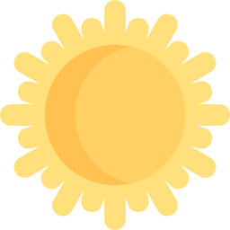 soleil Icône