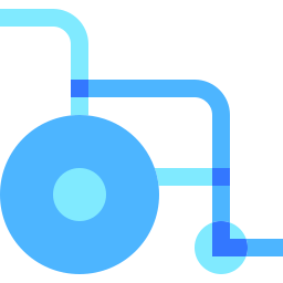 fauteuil roulant Icône