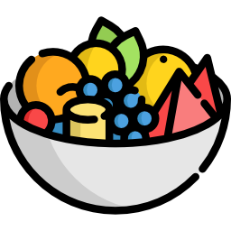 Fruit salad icon