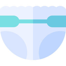 Baby diaper icon