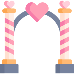 arco de casamento Ícone