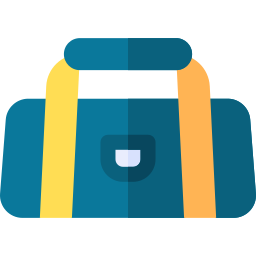 Sport bag icon