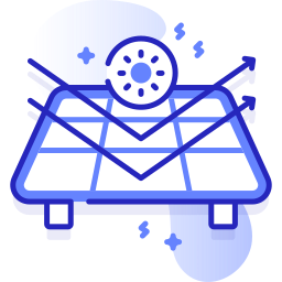 Solar panel icon