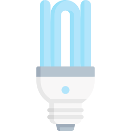 fluorescerend licht icoon