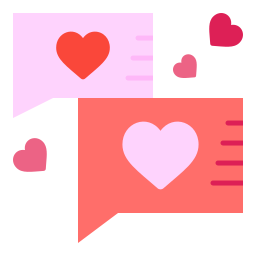 Love message icon