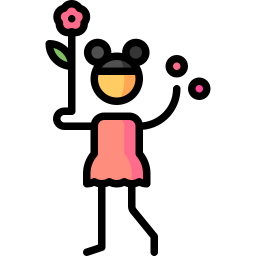 꽃 소녀 icon
