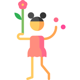 Flower girl icon