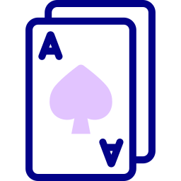 carte à jouer Icône