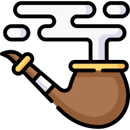 Smoking pipe icon