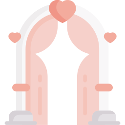 arco de boda icono