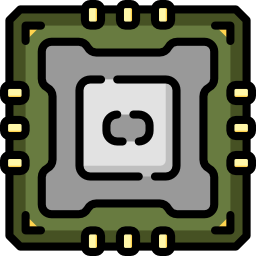 microprocesador icono