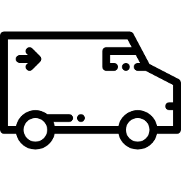 furgone merci icona