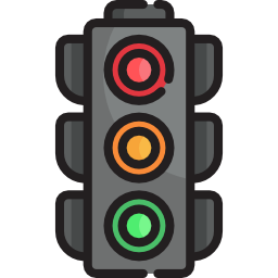 Traffic light icon