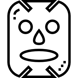 Face mask icon