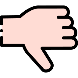 Большой палец вниз иконка