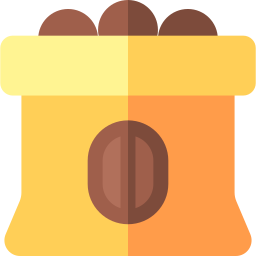 Coffee beans icon