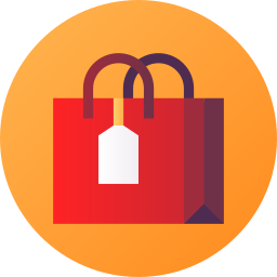 Shopping bag icon