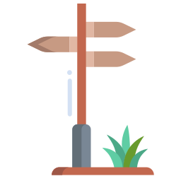 Signpost icon