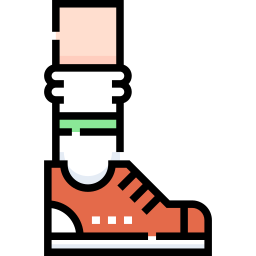 Running shoes icon