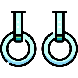 Gymnastic rings icon