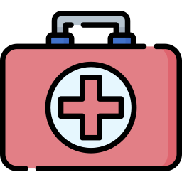 First aid kit icon