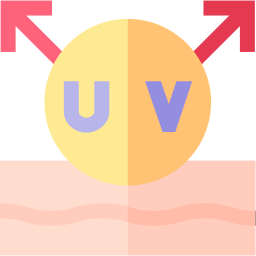 protección uv icono