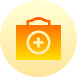 First aid kit icon