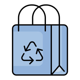 Eco bag icon