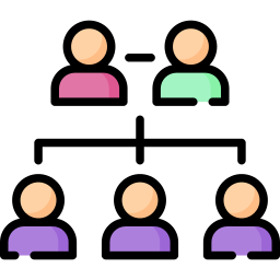 Organization chart icon