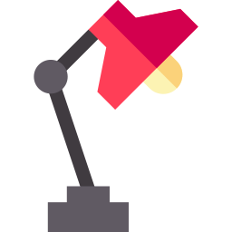 Desk lamp icon