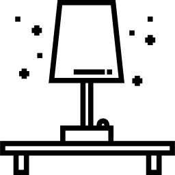 lâmpada de mesa Ícone