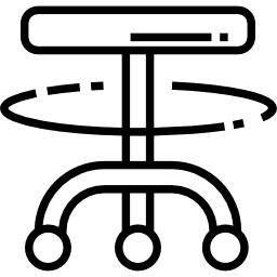 fauteuil pivotant Icône